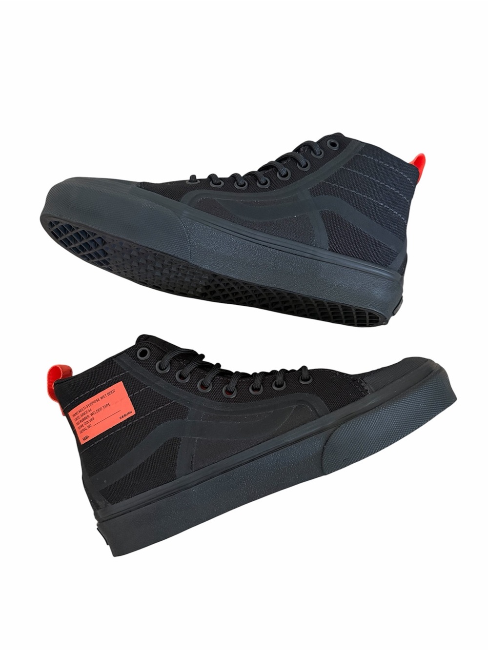 VANS Sk8 Hi GTX VR3 Raeburn Black Sneakers Gore-Tex Shoes Mens 6 Womens 7.5 NEW